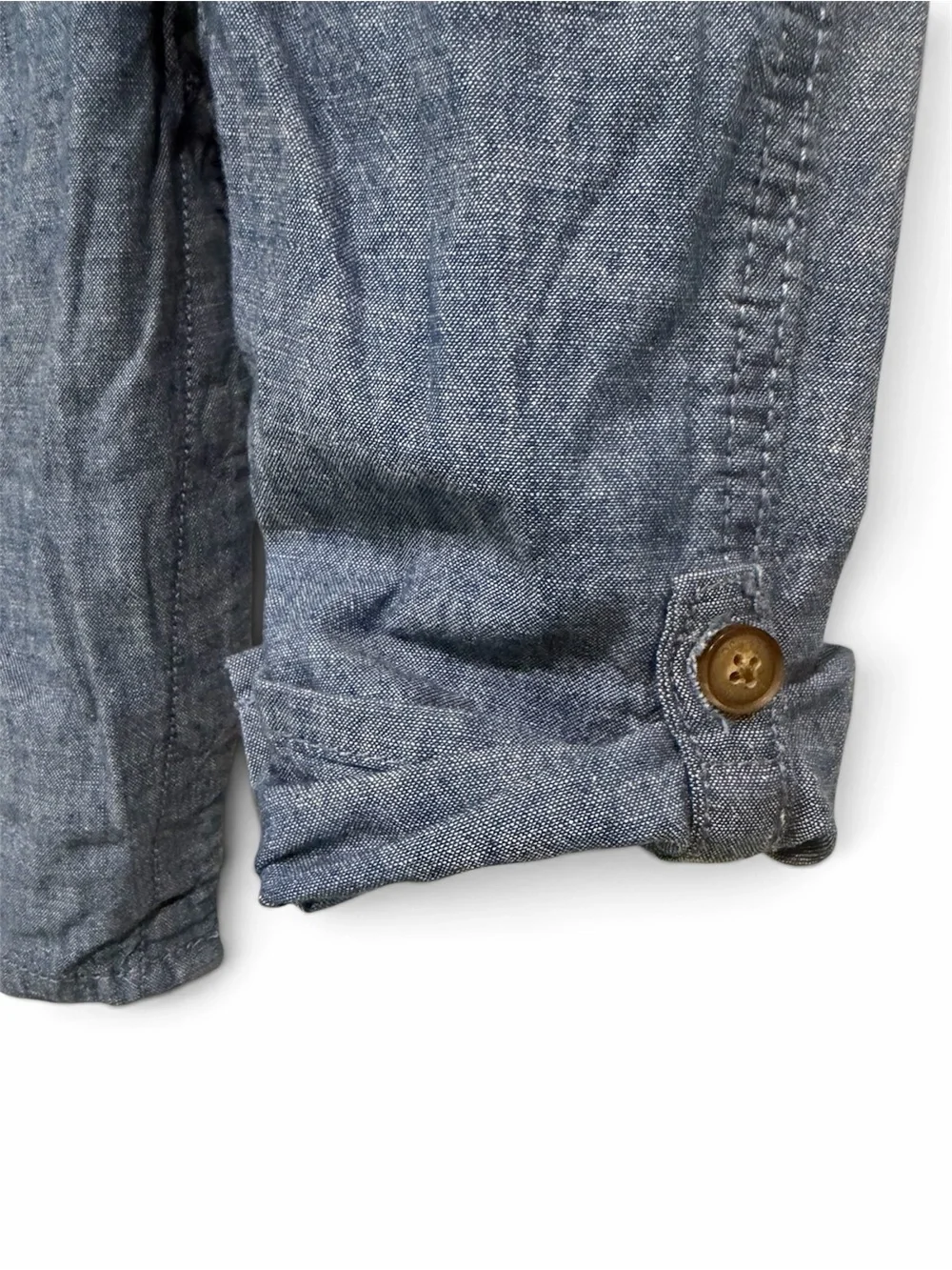 OshKosh B'gosh Blue Chambray Overalls